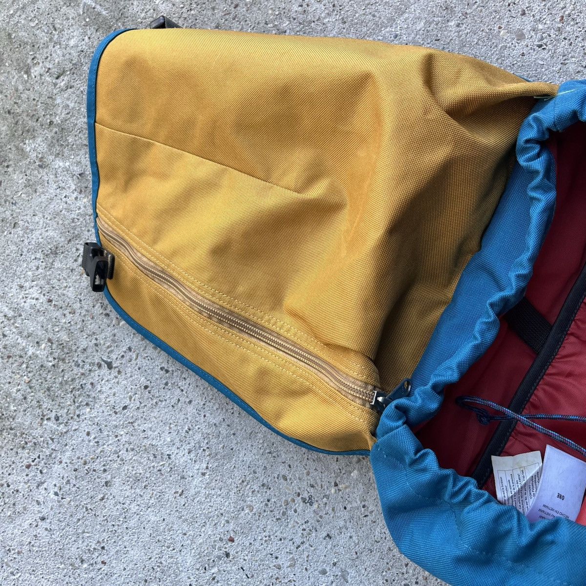 Patagonia × Vintage Vintage Patagonia Hiking Strap Backpack Bag GORP Brand Logo Size ONE SIZE - 7 Thumbnail