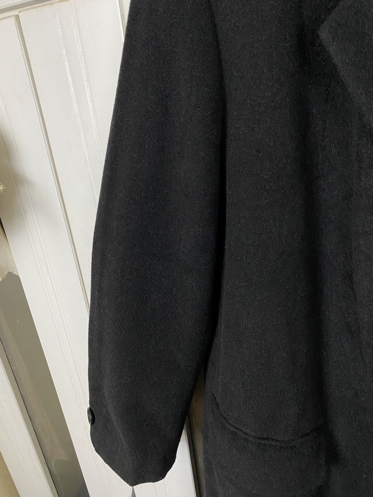 Yohji Yamamoto 🔥YOHJI YAMAMOTO 🔥 Wool Long Jacket Size US L / EU 52-54 / 3 - 6 Thumbnail
