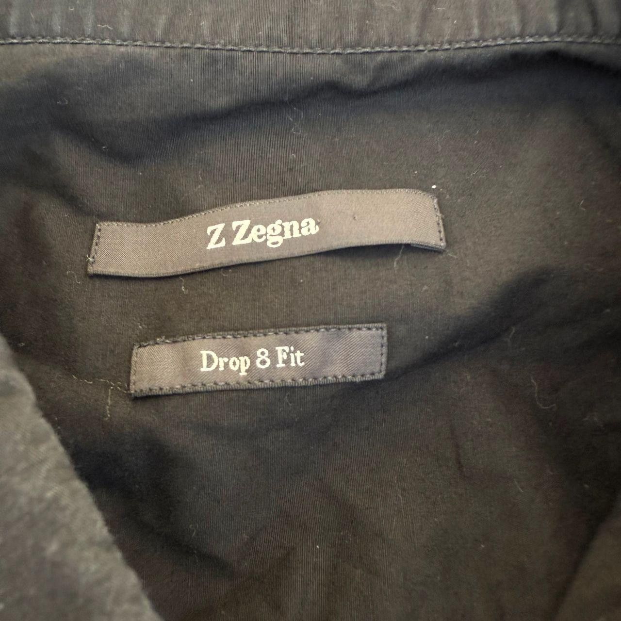 Ermenegildo Zegna Ermenegildo Zegna Shirt Button Up Black Designer Size US M / EU 48-50 / 2 - 5 Thumbnail