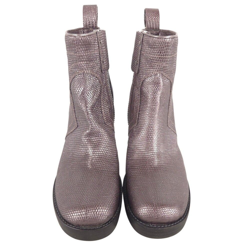 Rick Owens Rick Owens Textured Leather Ankle Boots US 7 EU 37 Womens M Size US 7 / IT 37 - 2 Thumbnail