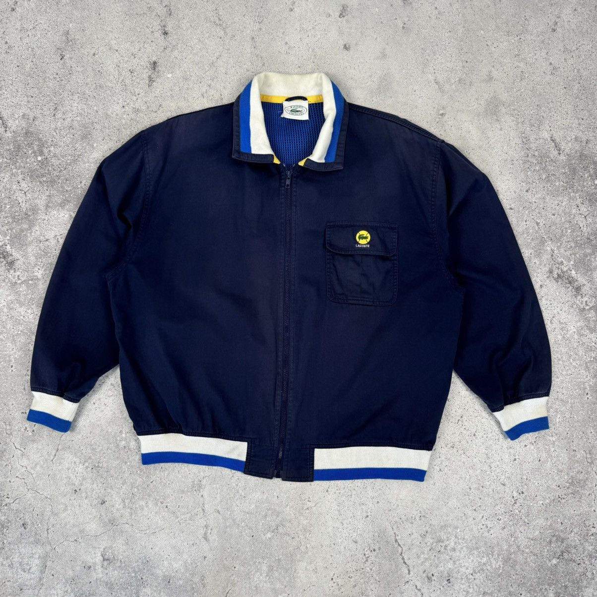 Lacoste × Vintage Vintage Lacoste Izod 90s Tennis Bomber Jacket Size US L / EU 52-54 / 3 - 5 Thumbnail