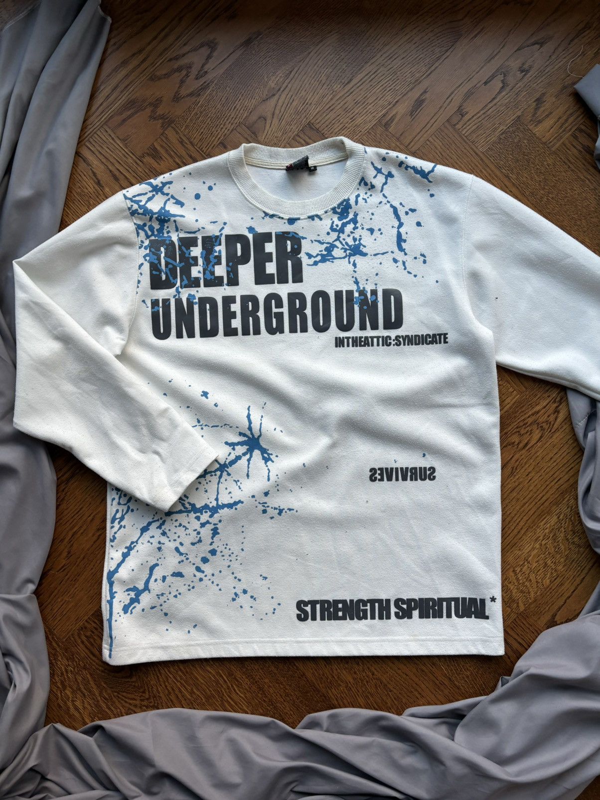 Rap Tees × Ruff Ryders × Vintage Vintage Ruff Ryders Longsleeve Underground DMX Y2K 1990s L/S Size US M / EU 48-50 / 2 - 1 Thumbnail