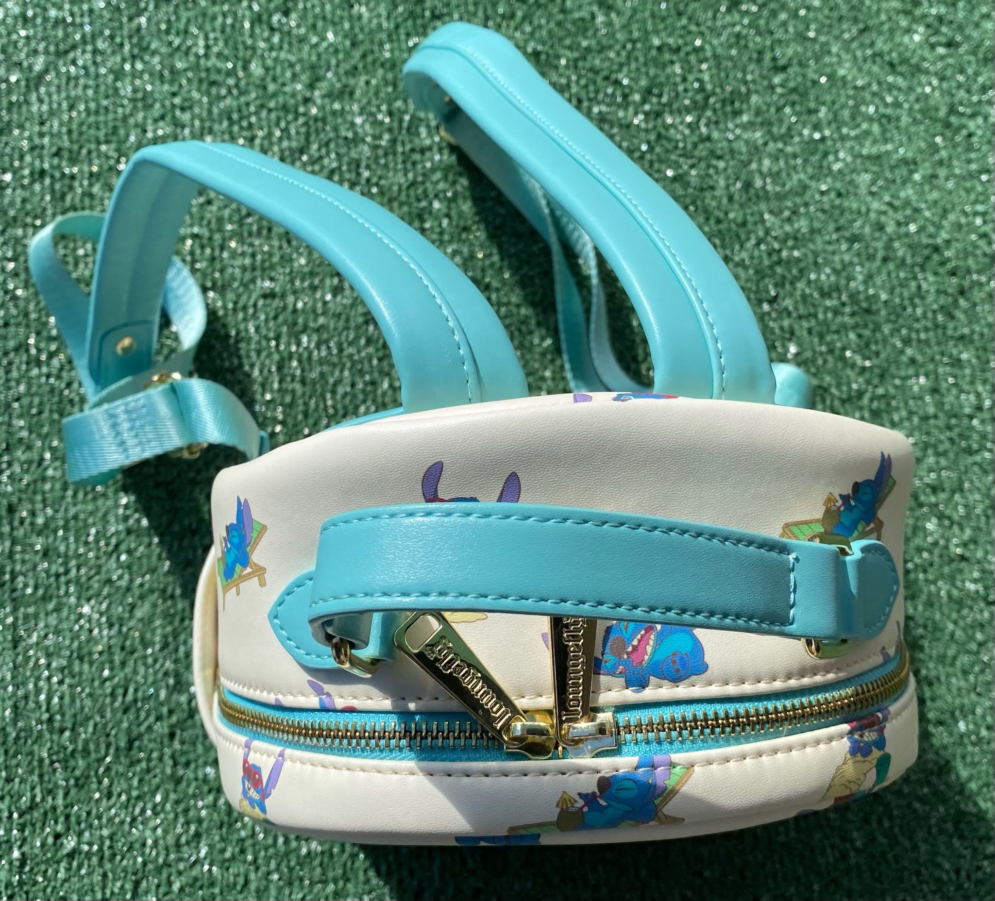 Other Loungefly Disney Lilo & Stitch All Over Print Mini Backpack Size ONE SIZE - 4 Thumbnail
