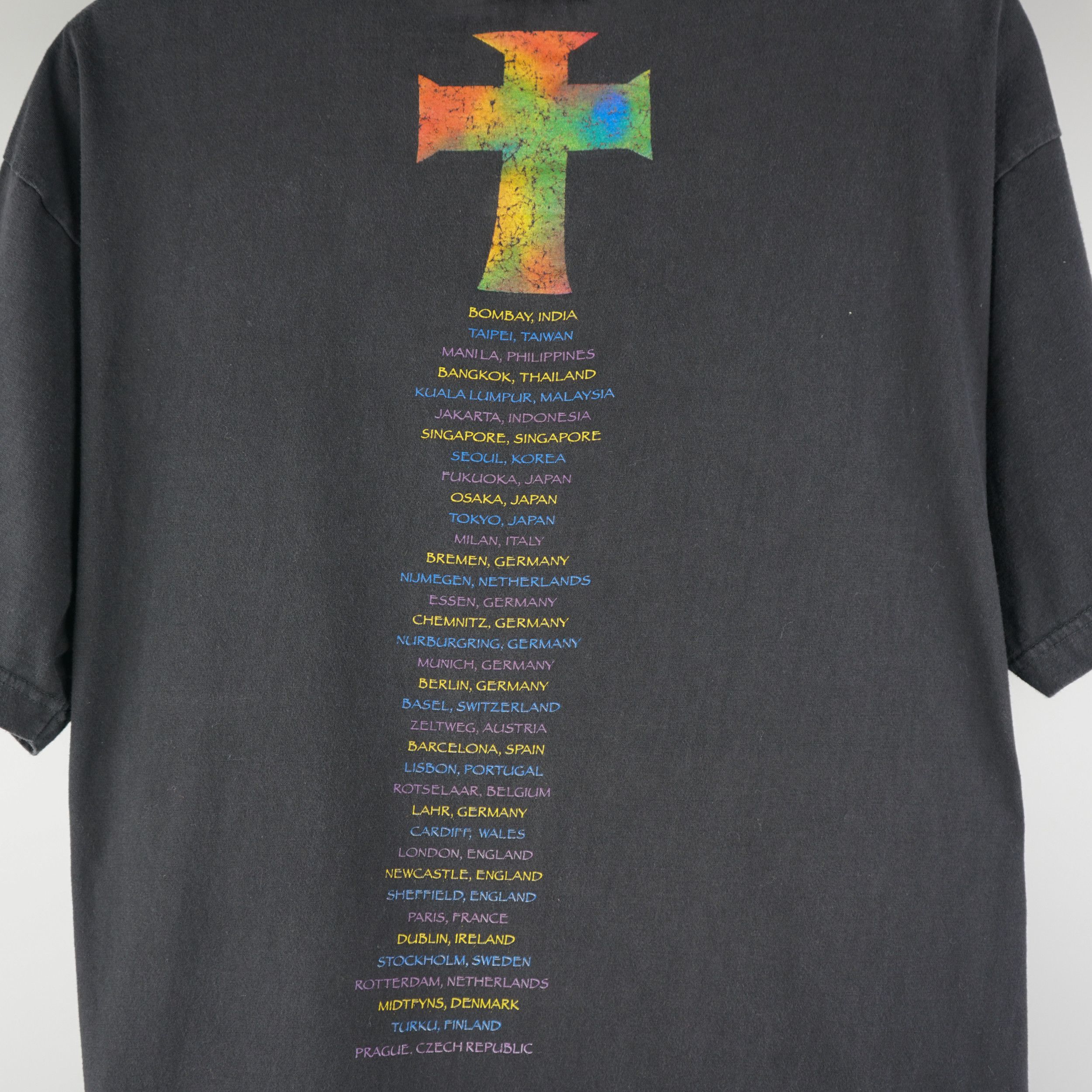 Band Tees × Vintage Vintage 1994 Bon Jovi T-Shirt Cross Road Tour Size US XL / EU 56 / 4 - 6 Thumbnail