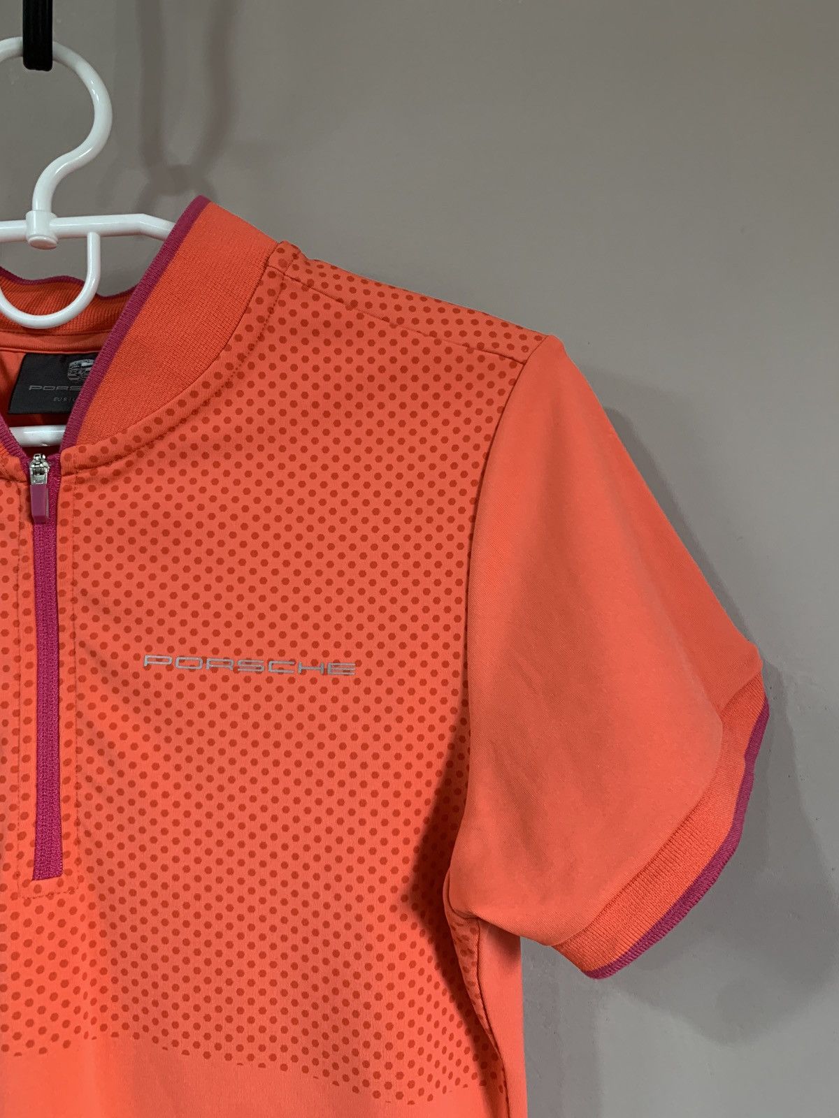 Other Womens Porsche Cycling Shirt Orange Jersey Size S Size S / US 4 / IT 40 - 3 Thumbnail