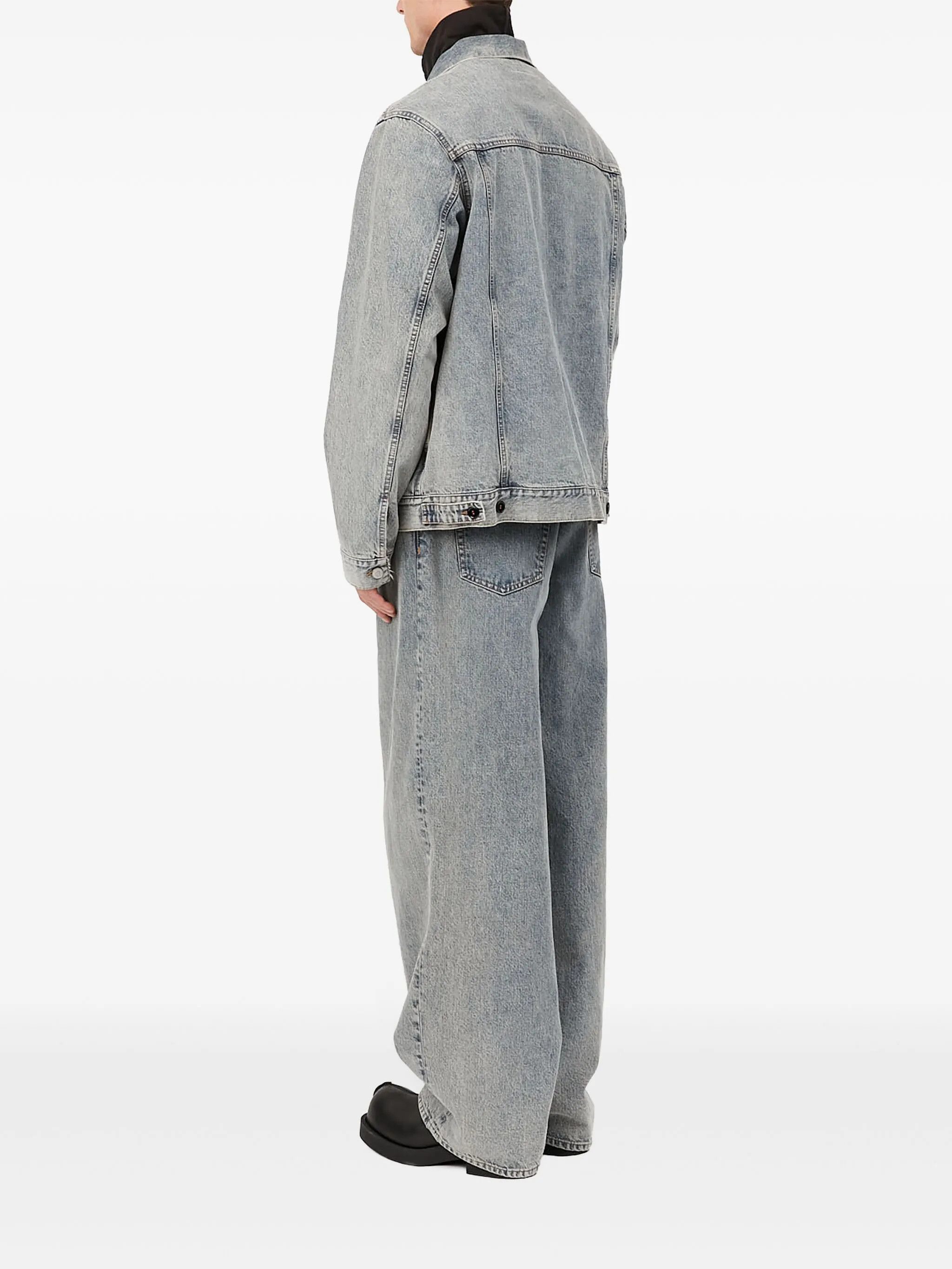 Maison Margiela oc11z0925 Denim Jacket in Light Blue Size US L / EU 52-54 / 3 - 5 Thumbnail