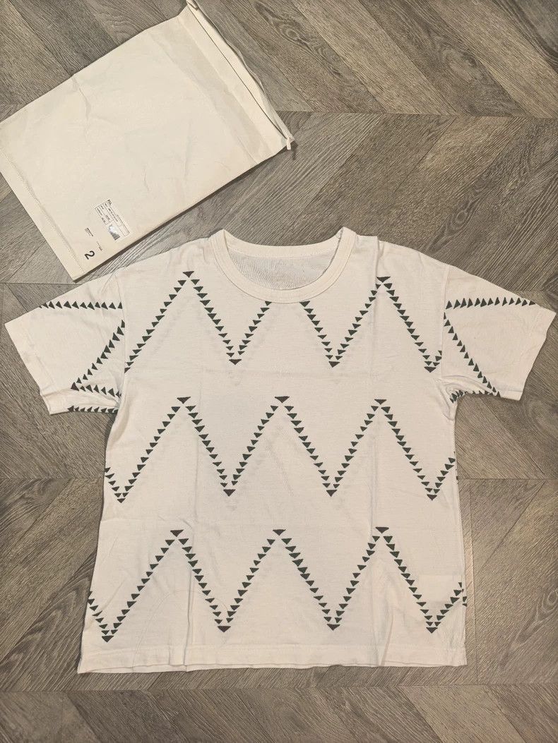 Visvim Visvim VISVIM Jumbo Hand-Drawn Triangle T-Shirt-2506 Size US XL / EU 56 / 4 - 1 Thumbnail