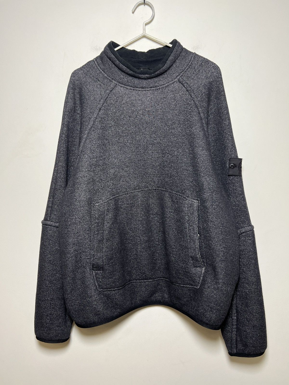 Stone Island Shadow Project Stone Island Shadow Project Dark Grey Sweatshirt l-xl Size US XL / EU 56 / 4 - 2 Thumbnail