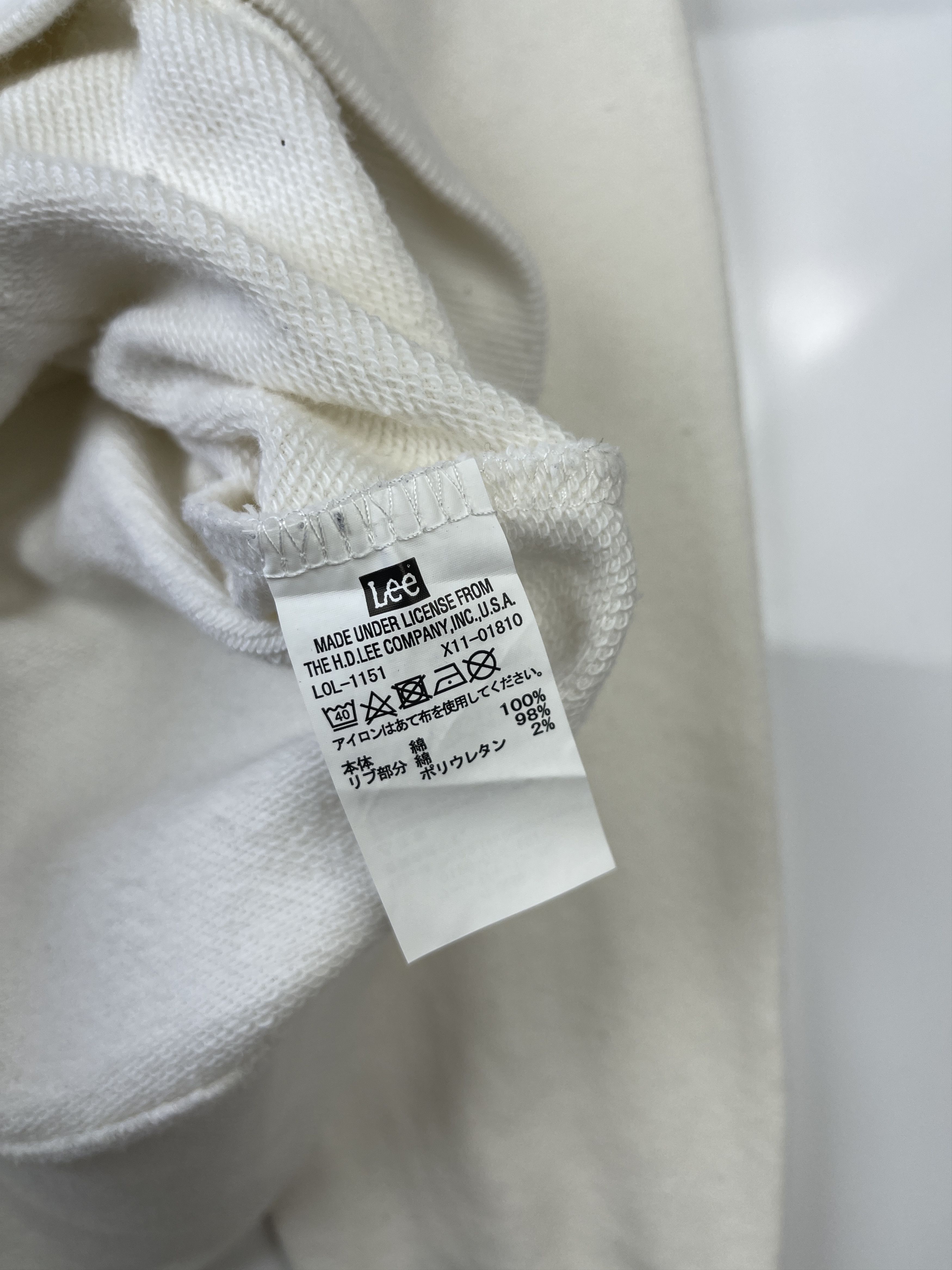 Lee Lee Logo Hoodie Size S / US 4 / IT 40 - 6 Thumbnail