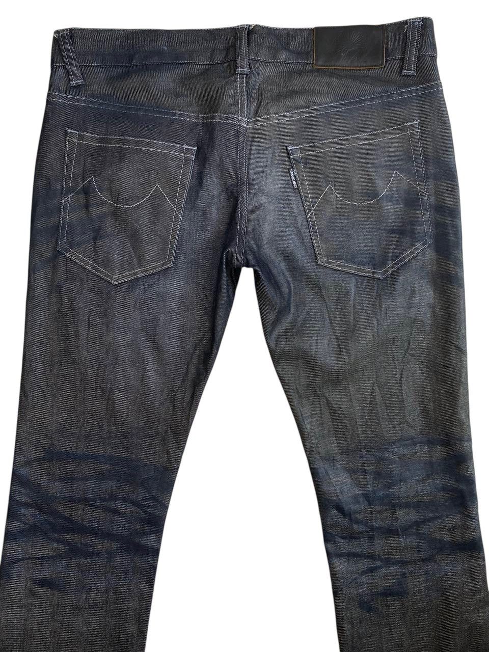 Tornado Mart 2000’s Tornado Mart Japan Stonewash Waxed Denim Size US 34 / EU 50 - 10 Thumbnail