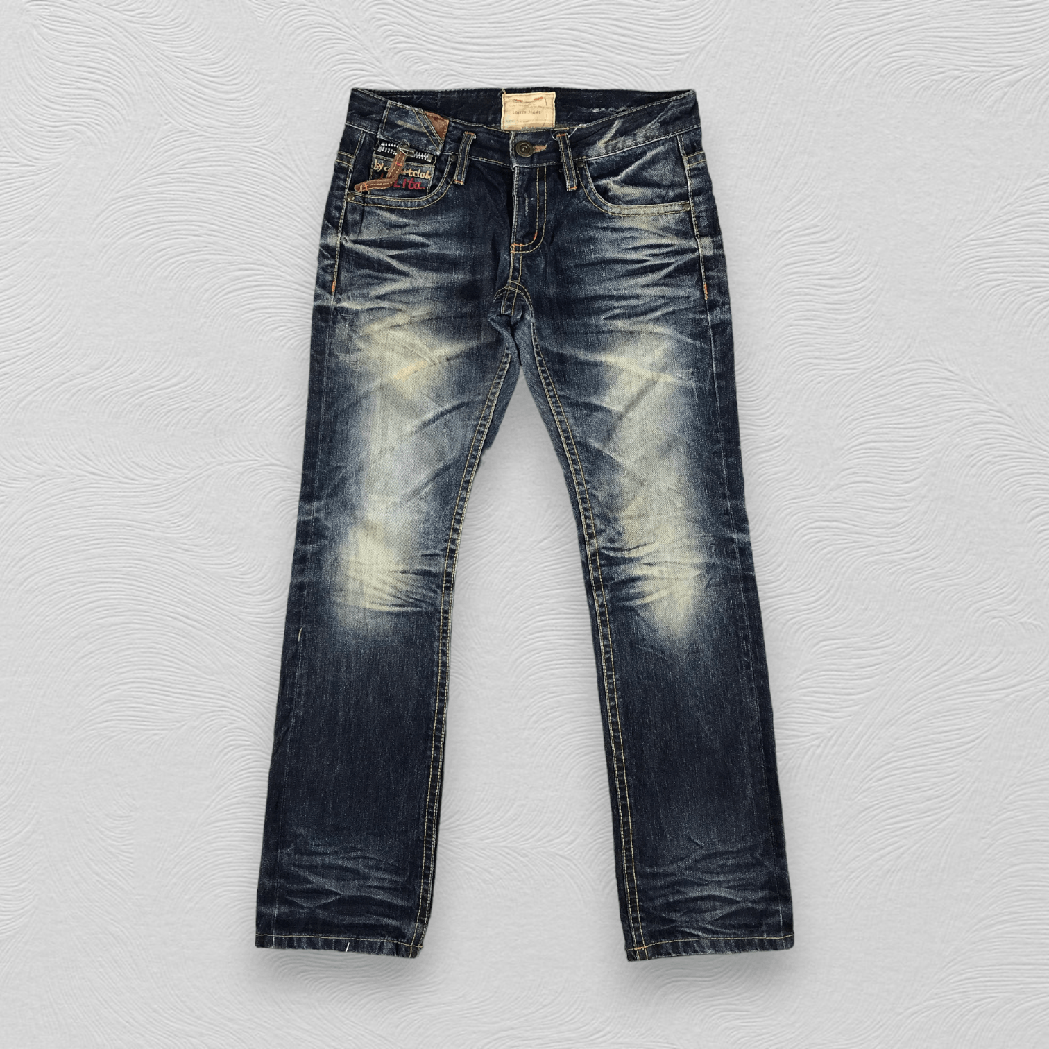 Lolita Jeans Faded Blue Denim KJ1254