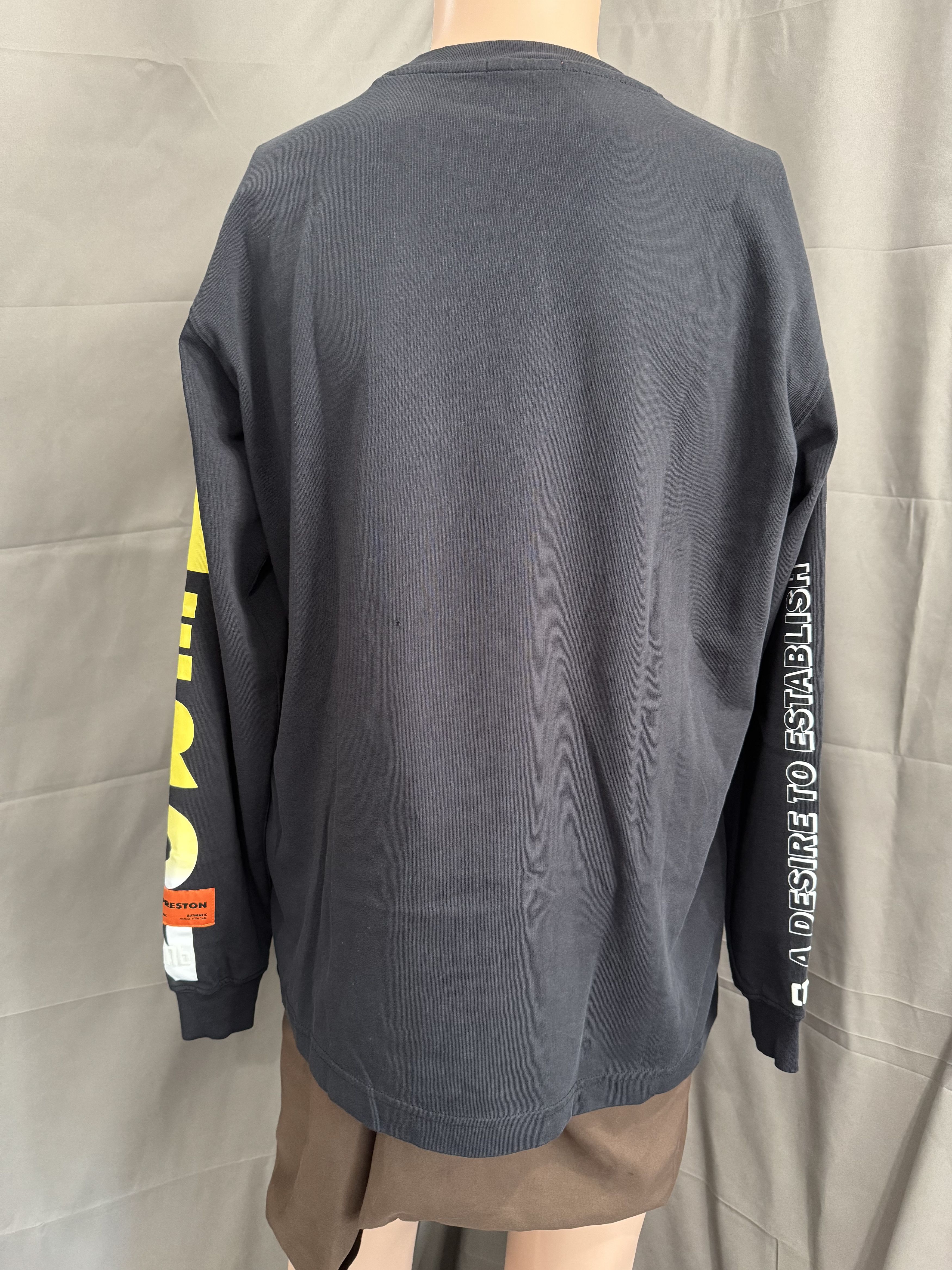 Heron Preston Heron Preston Fire Skull Long Sleeve Shirt Size X Small Size US XS / EU 42 / 0 - 9 Thumbnail