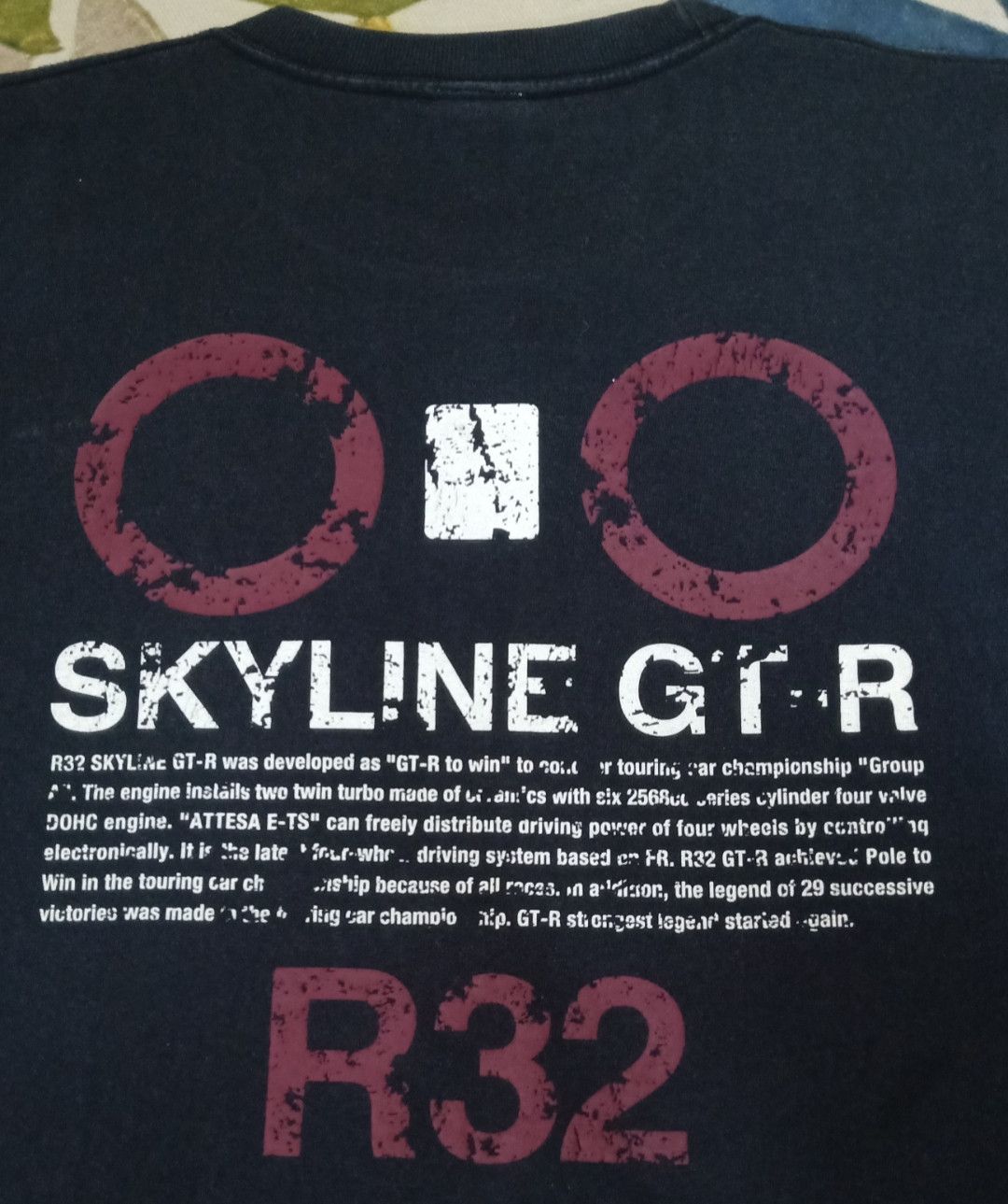Gear for Sports × Vintage Vintage Nissan Skyline GT-R R32 T-shirt Size US XL / EU 56 / 4 - 12 Thumbnail