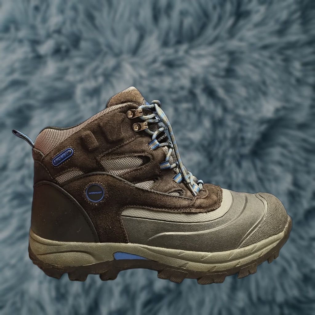 Khombu Fleet Hiker‎ Terrain Weather Rated Boots Mens US 12M Multi Leather 146740 Vintage Khombu Fleet Hiker Terrain Weather Rated Boots Mens  main image 3