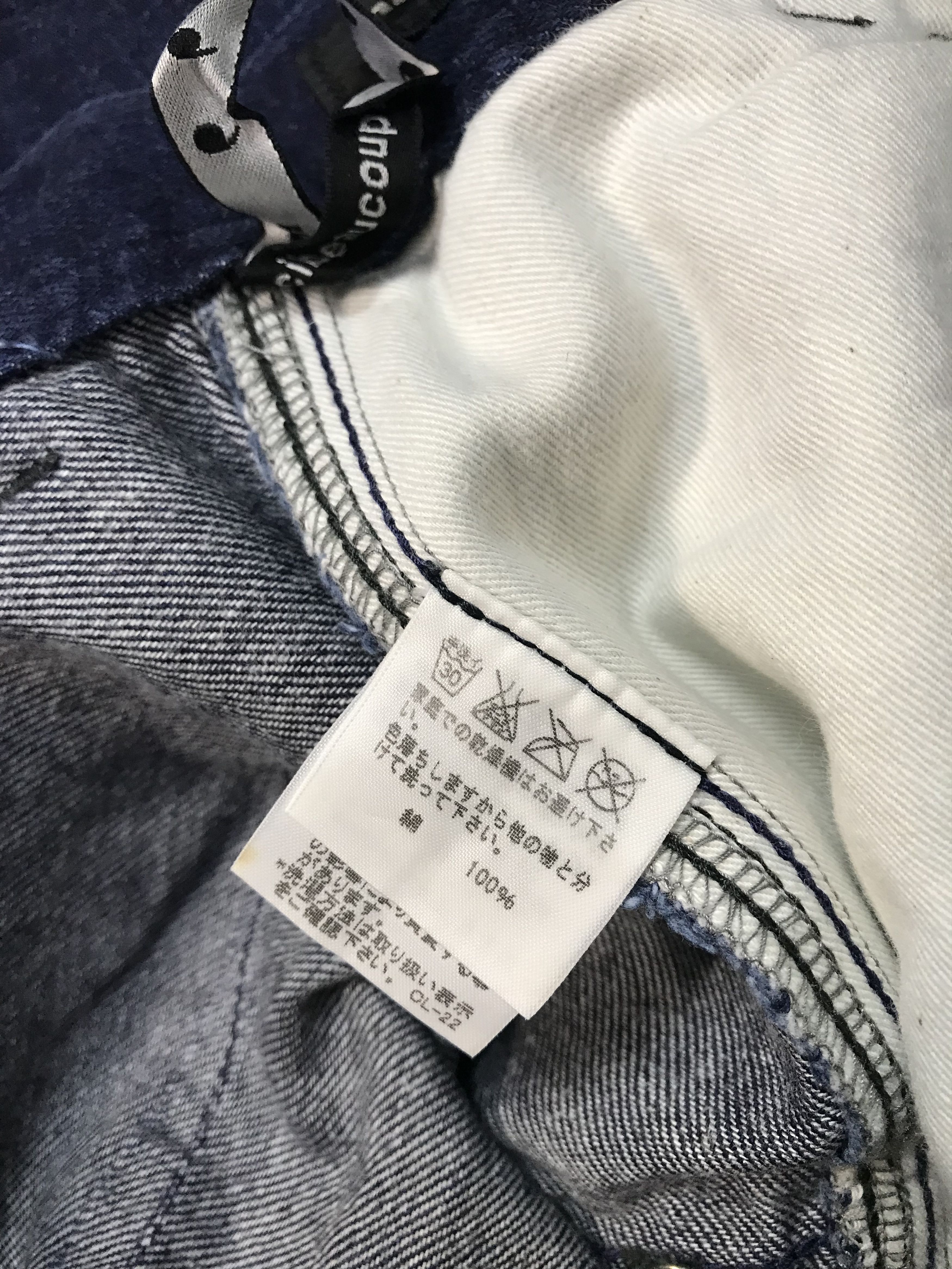 mercibeaucoup Mercibeaucoup Issey Miyake Baggy Unisex Denim Jeans Size US 29 - 8 Thumbnail