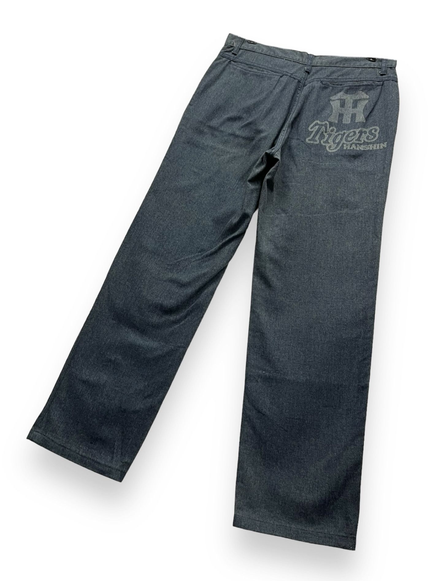 Japanese Brand 🔥HANSHIN TIGERS Nippon Professional Baseball Fatigue Pants Size US 32 / EU 48 - 9 Thumbnail
