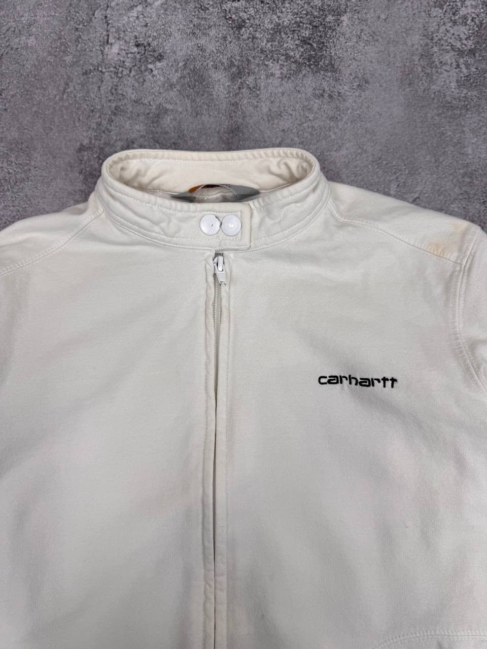 Carhartt Carhartt Women's Zip Sweatshirt White Size M Size M / US 6-8 / IT 42-44 - 2 Thumbnail