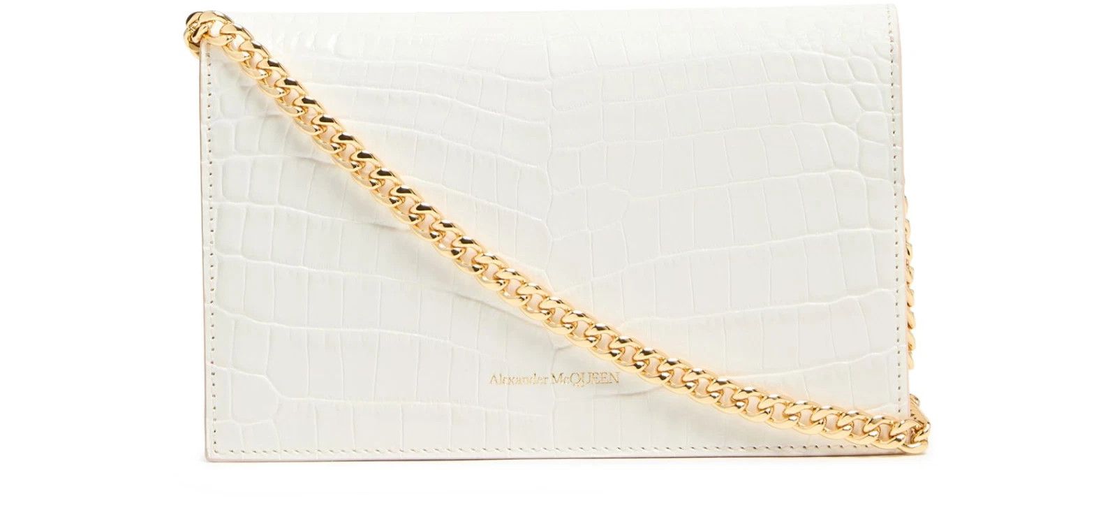 Alexander McQueen MCQUEEN Skull Ivory Leather Small Shoulder Bag Size ONE SIZE - 3 Thumbnail
