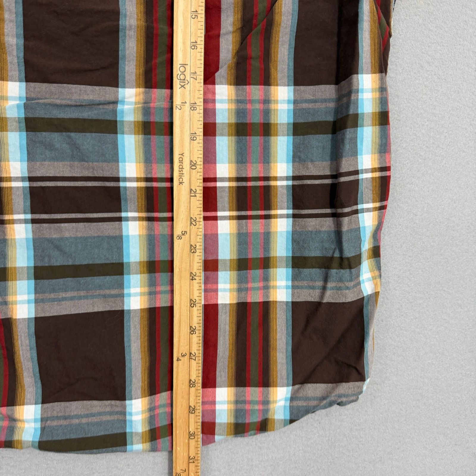 Old Navy Vintage Old Navy Plaid Short Sleeve Button Shirt 2XL Surfer Size US XXL / EU 58 / 5 - 7 Thumbnail