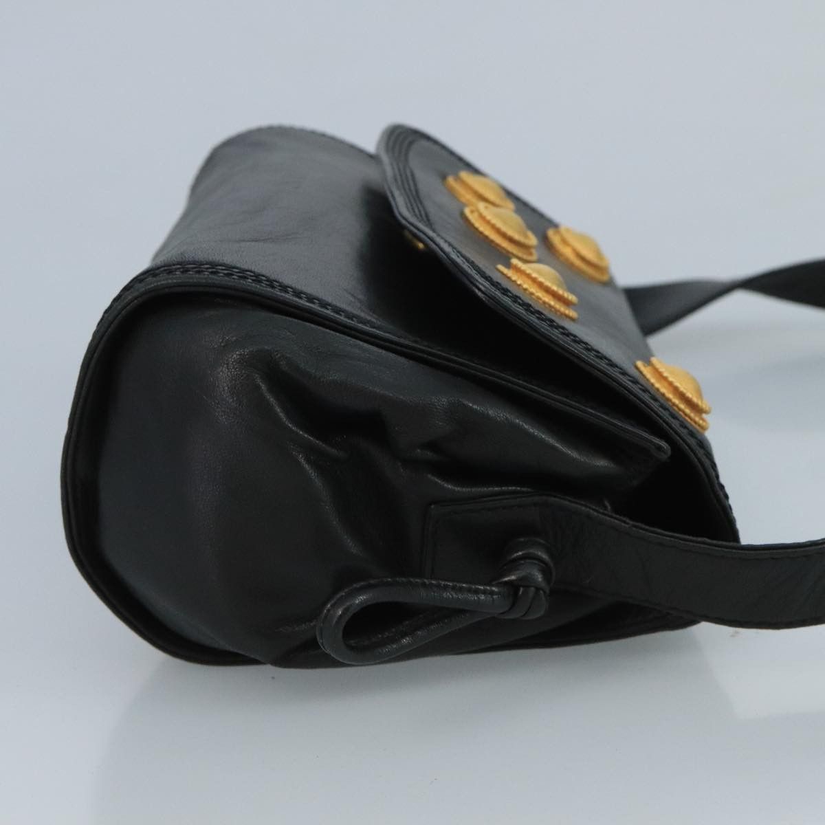 Loewe LOEWE Shoulder Bag Leather Black Size ONE SIZE - 3 Thumbnail