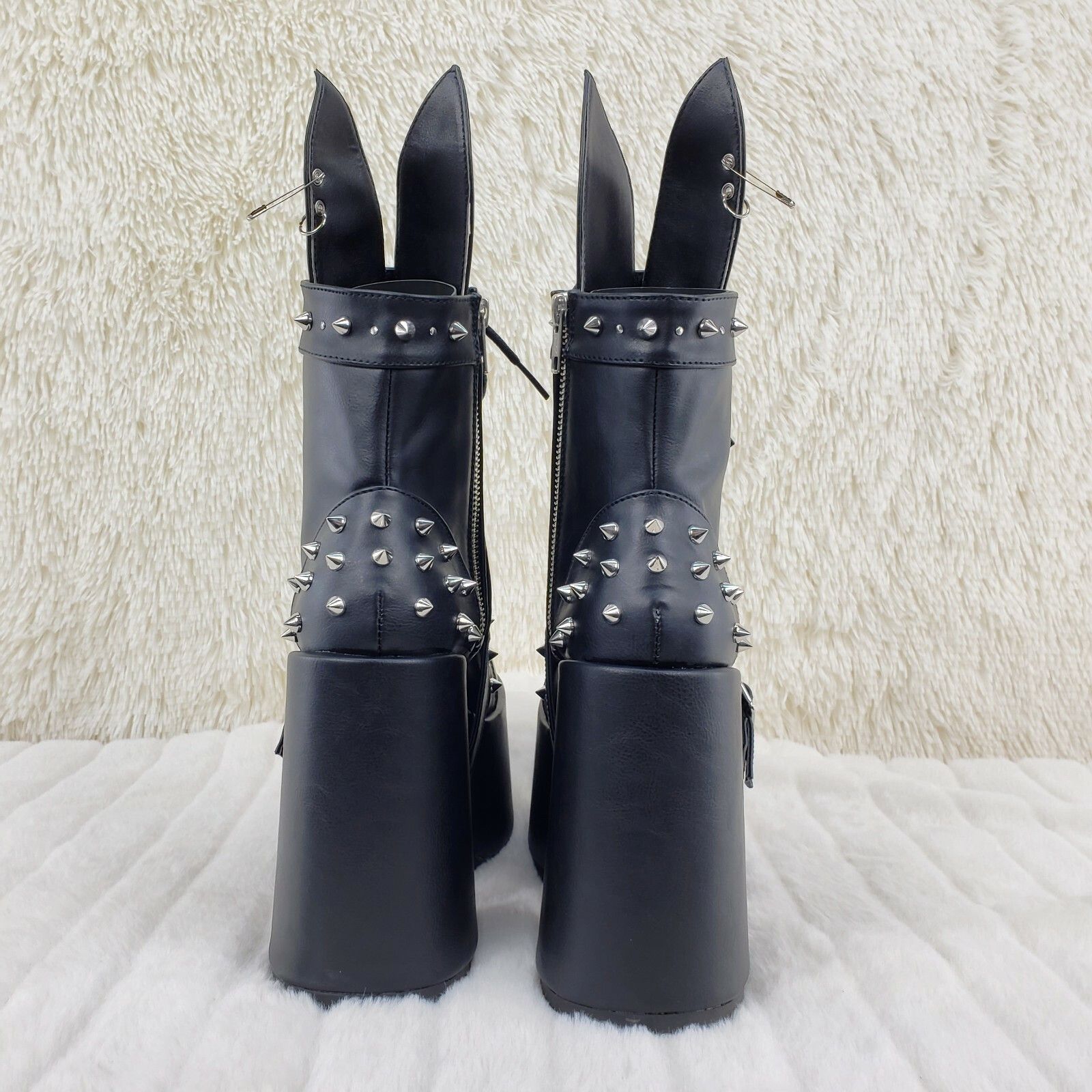 Other Camel 202 Platform Goth Punk Bunny Cat Ankle Boots 6-12 NY ( Size US 7 / IT 37 - 7 Thumbnail