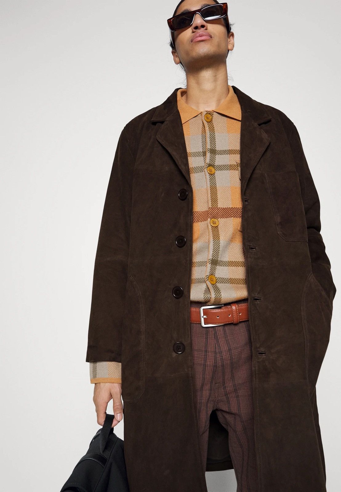 Deadwood !DS! SS23 Deadwood Painter Suede Leather Coat Size US M / EU 48-50 / 2 - 4 Thumbnail