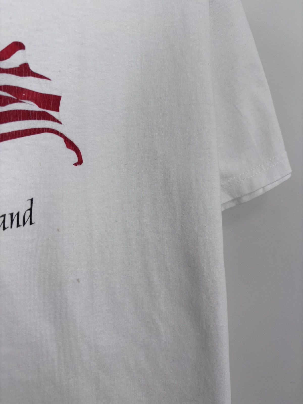 Hanes Vintage United We Stand Remembrance Yardbirds White Tee Size US L / EU 52-54 / 3 - 6 Thumbnail