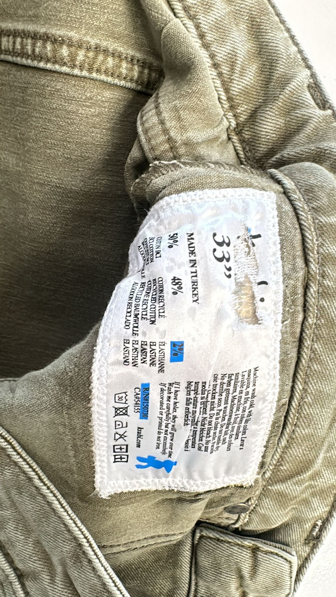 Ksubi Ksubi Van Winkle Green Jeans Size 33 Size US 33 - 7 Thumbnail