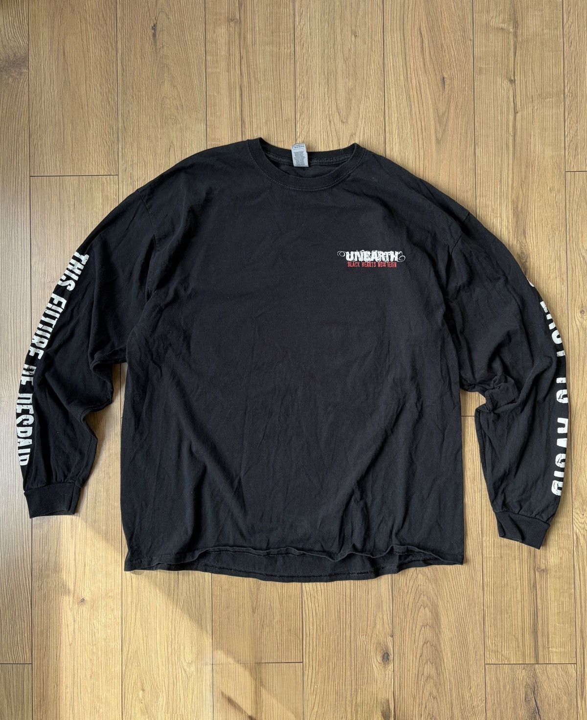 Band Tees Unearth Metalcore Long Sleeve Size US XXL / EU 58 / 5 - 2 Thumbnail