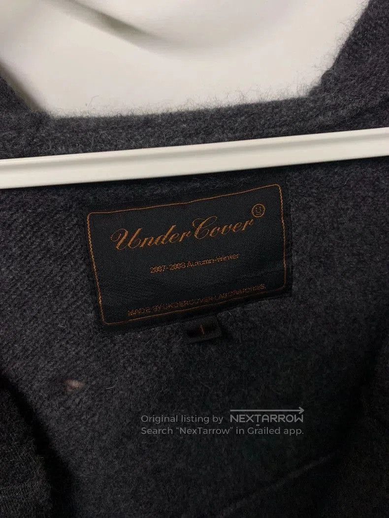 Undercover Undercover 07AW Angora wool blend wool-trimmed hooded vest. Size US S / EU 44-46 / 1 - 3 Thumbnail