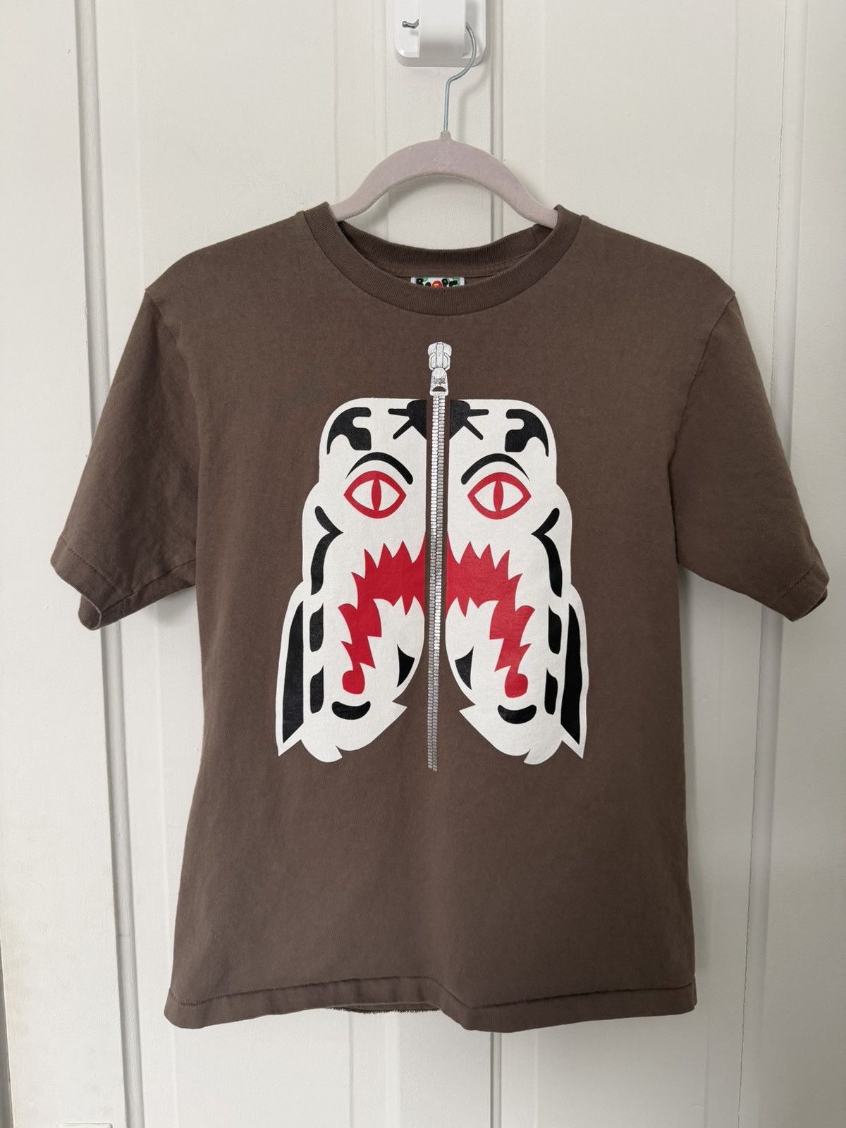 Bape Bape Funthera Militia Tiger Zipper T-Shirt Size US S / EU 44-46 / 1 - 1 Thumbnail