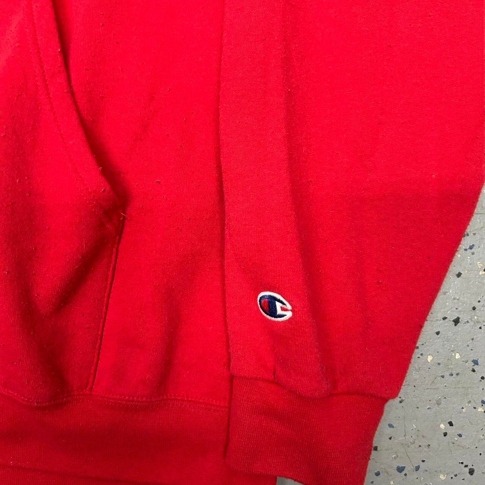 Champion Y2K Champion red hoodie with Fairfield University Size US XXL / EU 58 / 5 - 3 Thumbnail