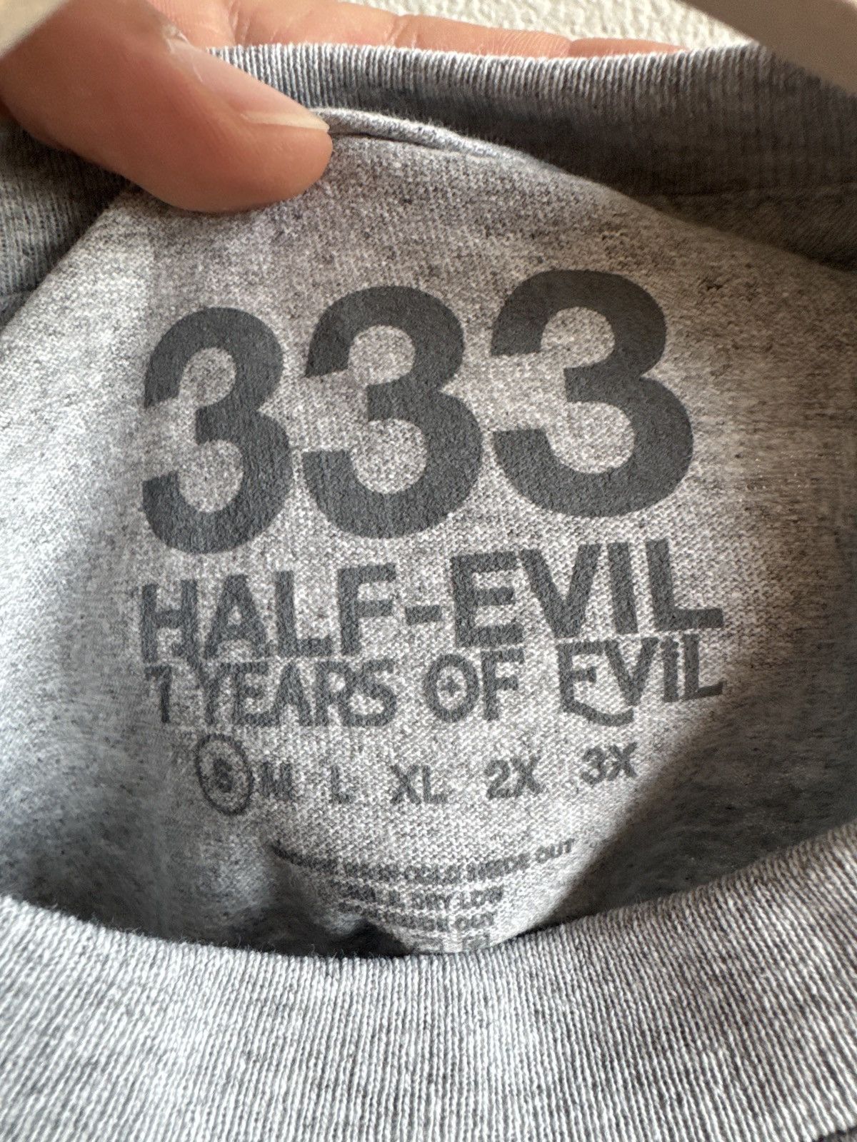 Half Evil 333 HALF EVIL 7 YEAR $3.33 TEE SMALL ❤️✅ BRAND NEW Size US S / EU 44-46 / 1 - 4 Thumbnail