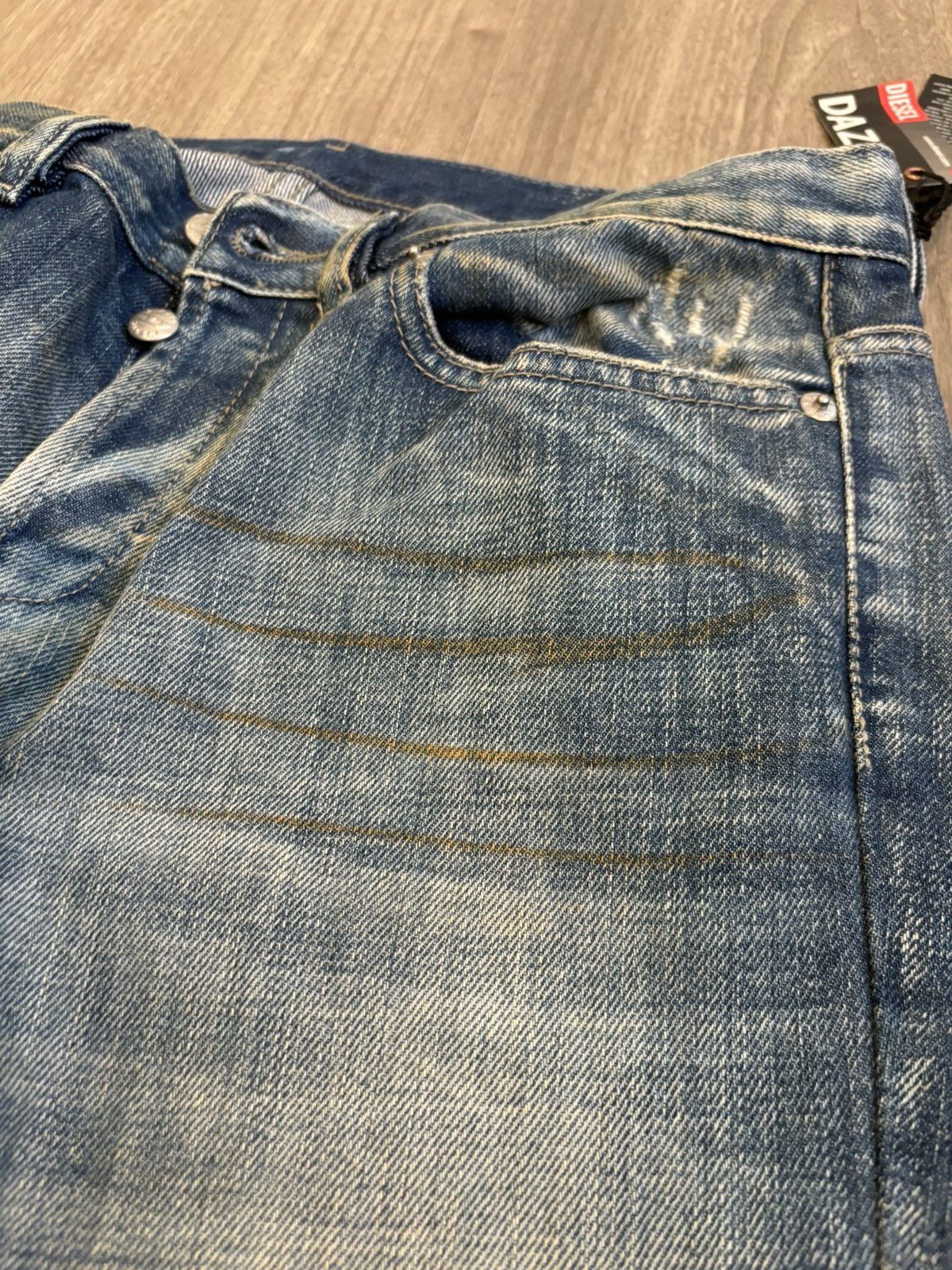 Designer × Diesel × Vintage diesel denim jeans Size 28" / US 6 / IT 42 - 3 Thumbnail