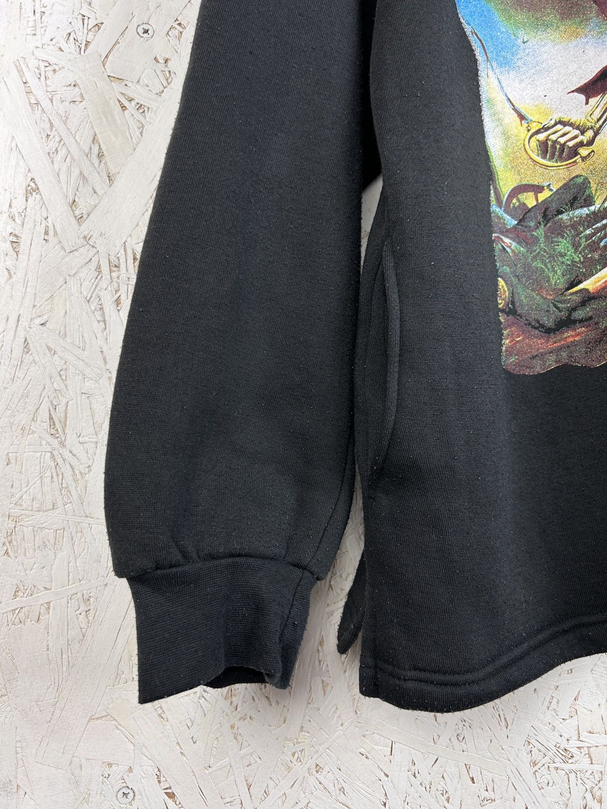 Band Tees Vintage Iron Maiden The Trooper Band Hoodie In Black Size US M / EU 48-50 / 2 - 3 Thumbnail