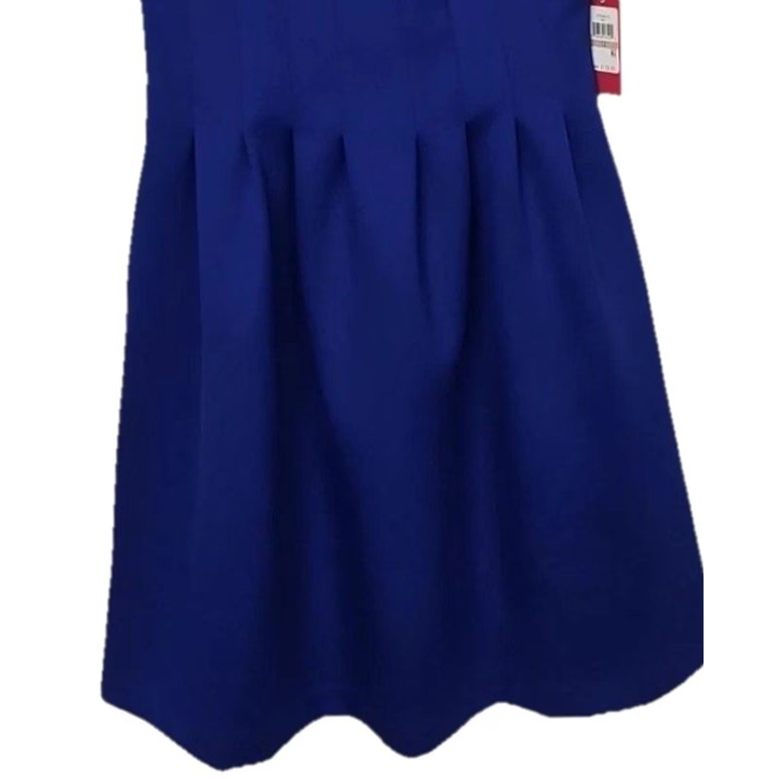 Vince Camuto Vince Camuto Royal Blue Fit & Flare Dress 12 NWT Cocktail Wedding Guest Stretch Size XL / US 12-14 / IT 48-50 - 3 Thumbnail