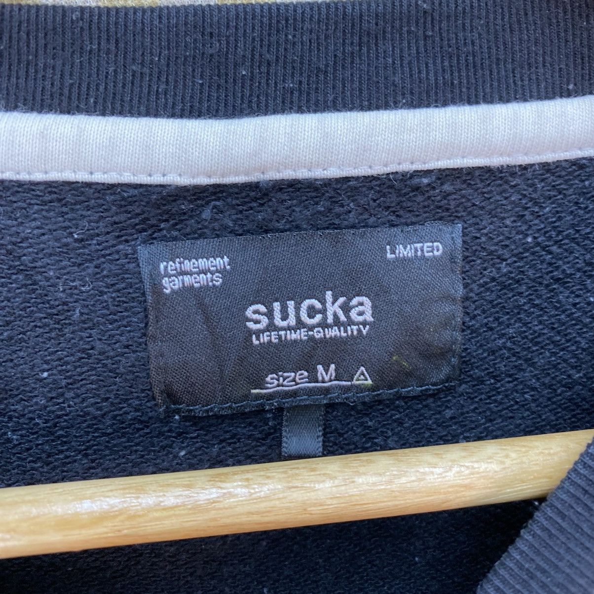 Japanese Brand Sucka Crewneck Sweatshirt Size US M / EU 48-50 / 2 - 4 Thumbnail