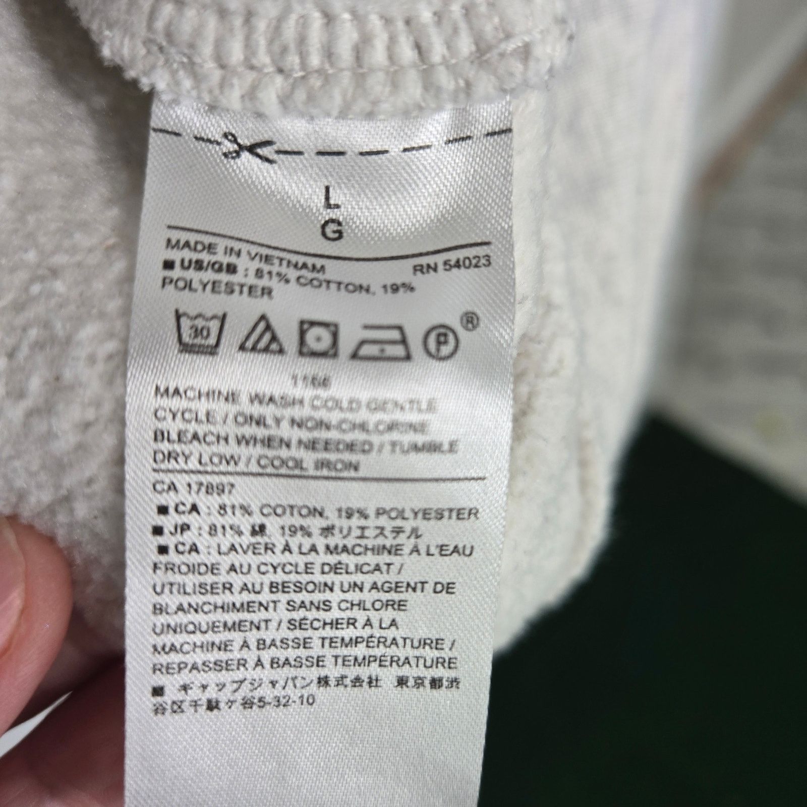 Banana Republic Banana Republic Men's Pullover Sweatshirt. Size Large. Size US L / EU 52-54 / 3 - 4 Thumbnail