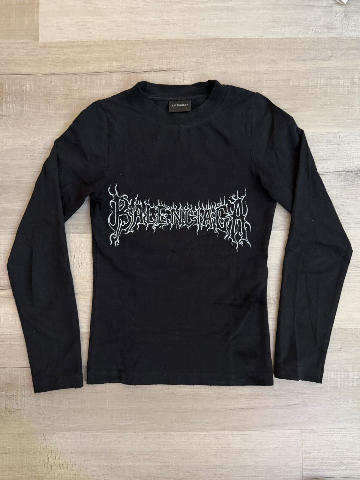 Balenciaga Metal Long Sleeve | Grailed