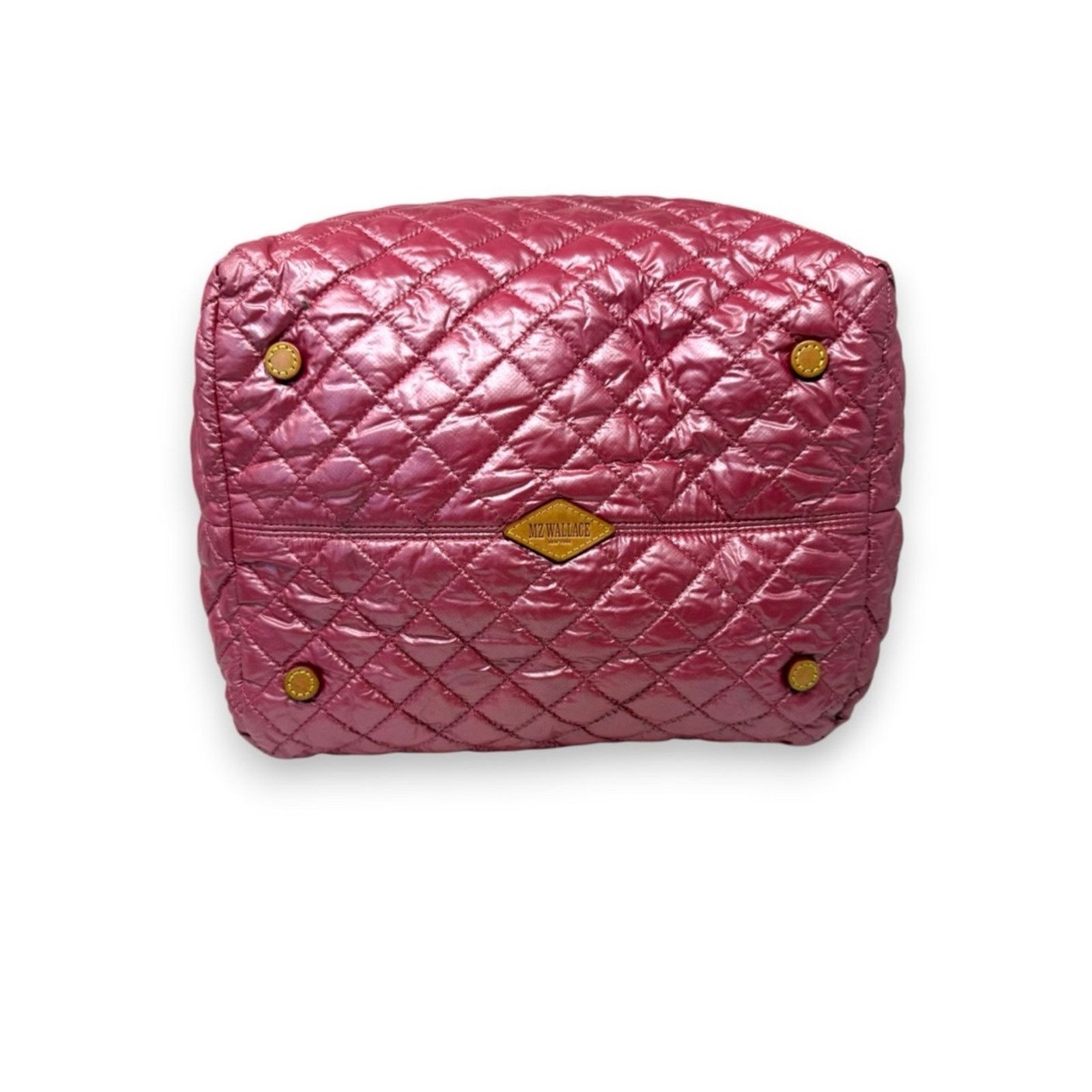 MZ Wallace MZ Wallace Medium Metro Tote Garnet Quil Red Iridescent Size ONE SIZE - 5 Thumbnail