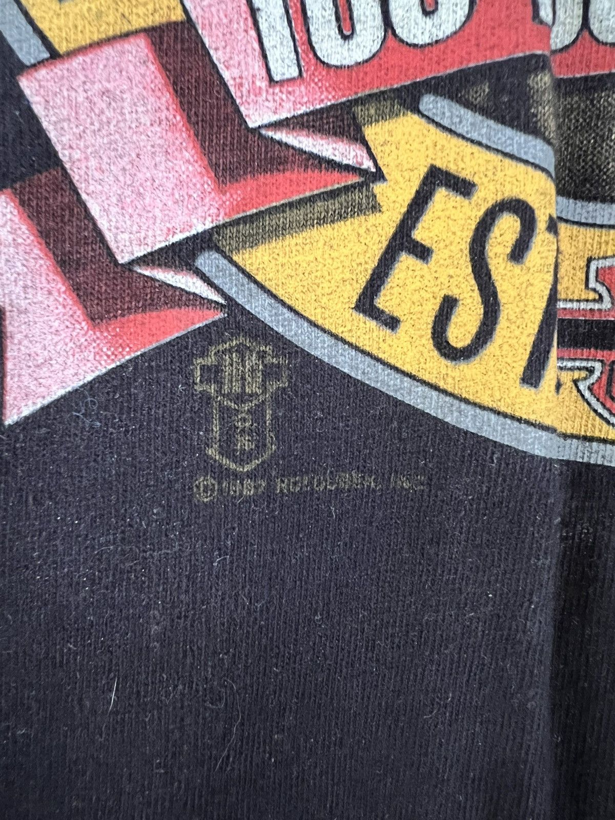 Harley Davidson × Vintage VTG 80s Harley Davidson LS Sz XL Rare Biker 90s Metal Size US XL / EU 56 / 4 - 3 Thumbnail