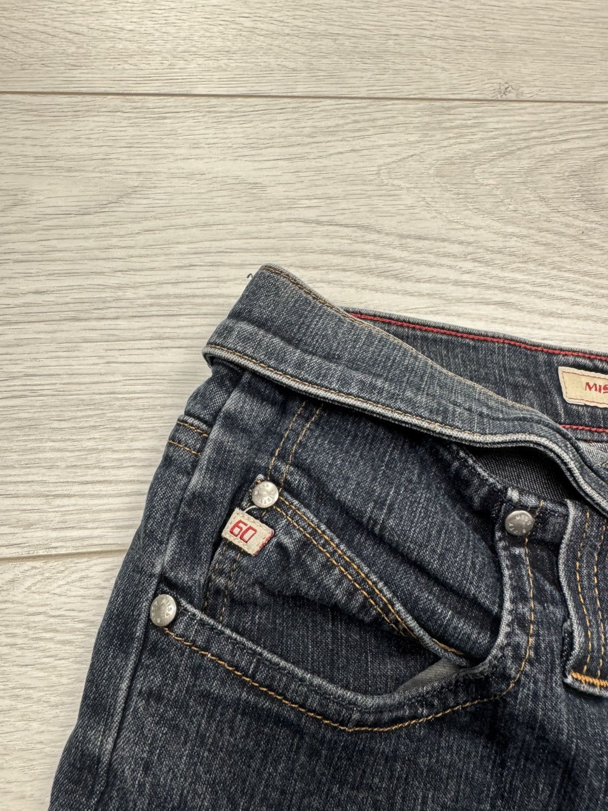 Miss Sixty × Vintage Y2K Miss Sixty Vintage Flared Nixie Jeans Size 25" / US 0 / IT 36 - 6 Thumbnail
