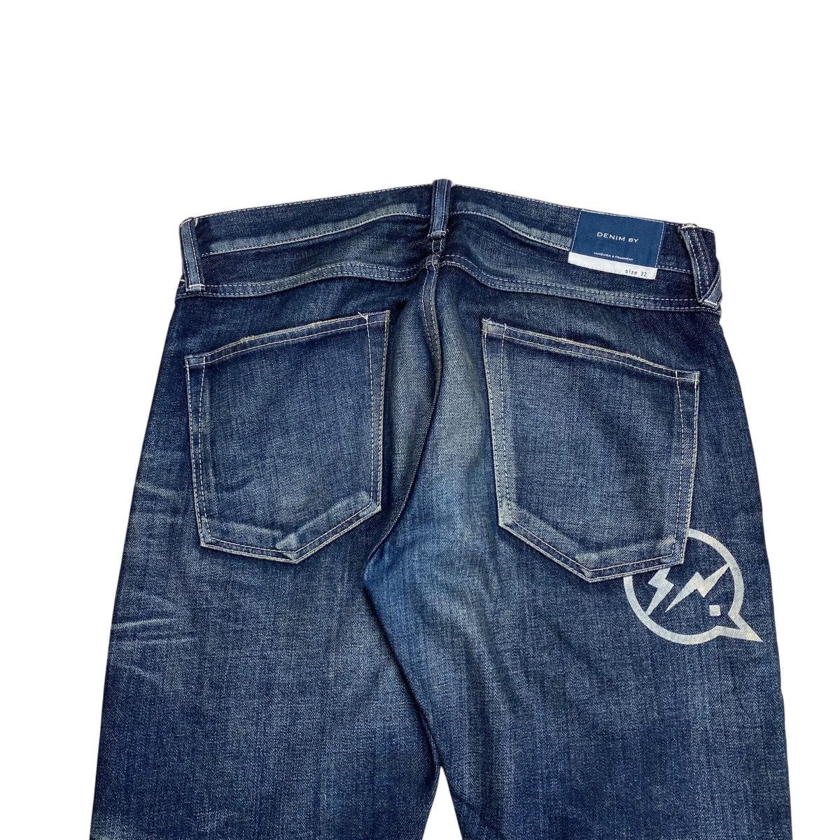 Fragment Design × Vanquish Denim by Vanquish & Fragment Selvedge Washed Denim Pants Size US 32 / EU 48 - 6 Thumbnail
