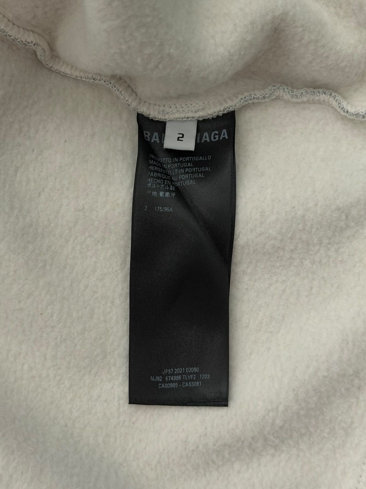 Balenciaga Balenciaga Grey Slime Logo Hoodie Size US M / EU 48-50 / 2 - 5 Thumbnail