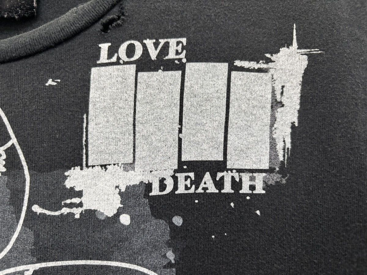Japanese Brand RARE JEWELS 🇯🇵 THRASH DISTRESSED PUNK DESIGN BLACK FLAG LOGO Size US L / EU 52-54 / 3 - 6 Thumbnail