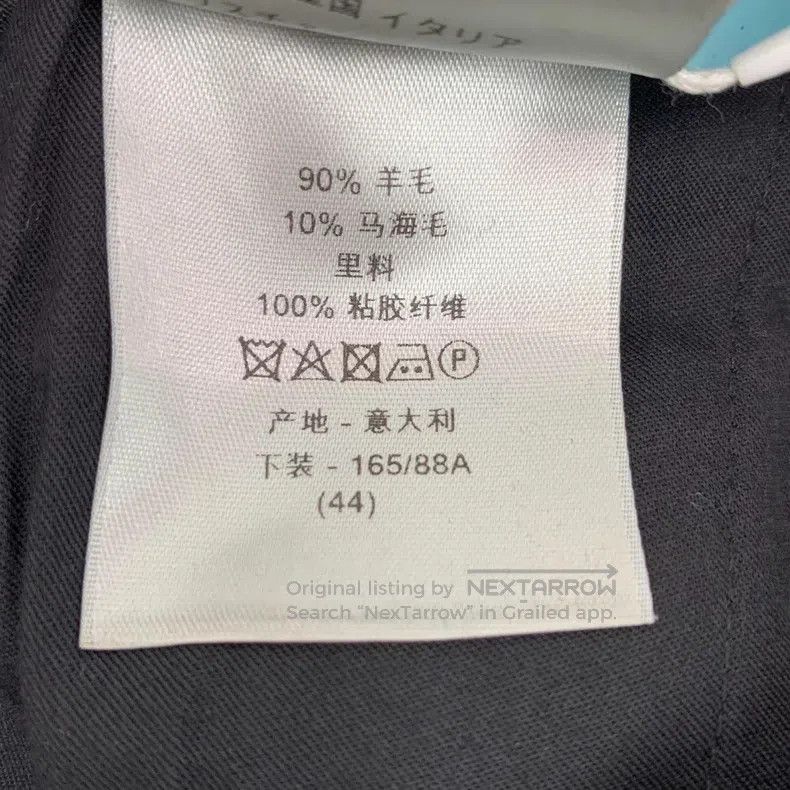 Dior Dior Black wool casual trousers Size US 28 / EU 44 - 8 Thumbnail