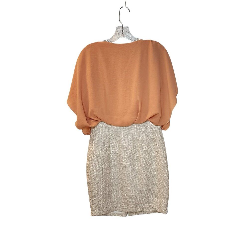 Other Mangano Keycee Dress 2 | Acetate Blend | Peaches & Cream | Size XS / US 0-2 / IT 36-38 - 5 Thumbnail