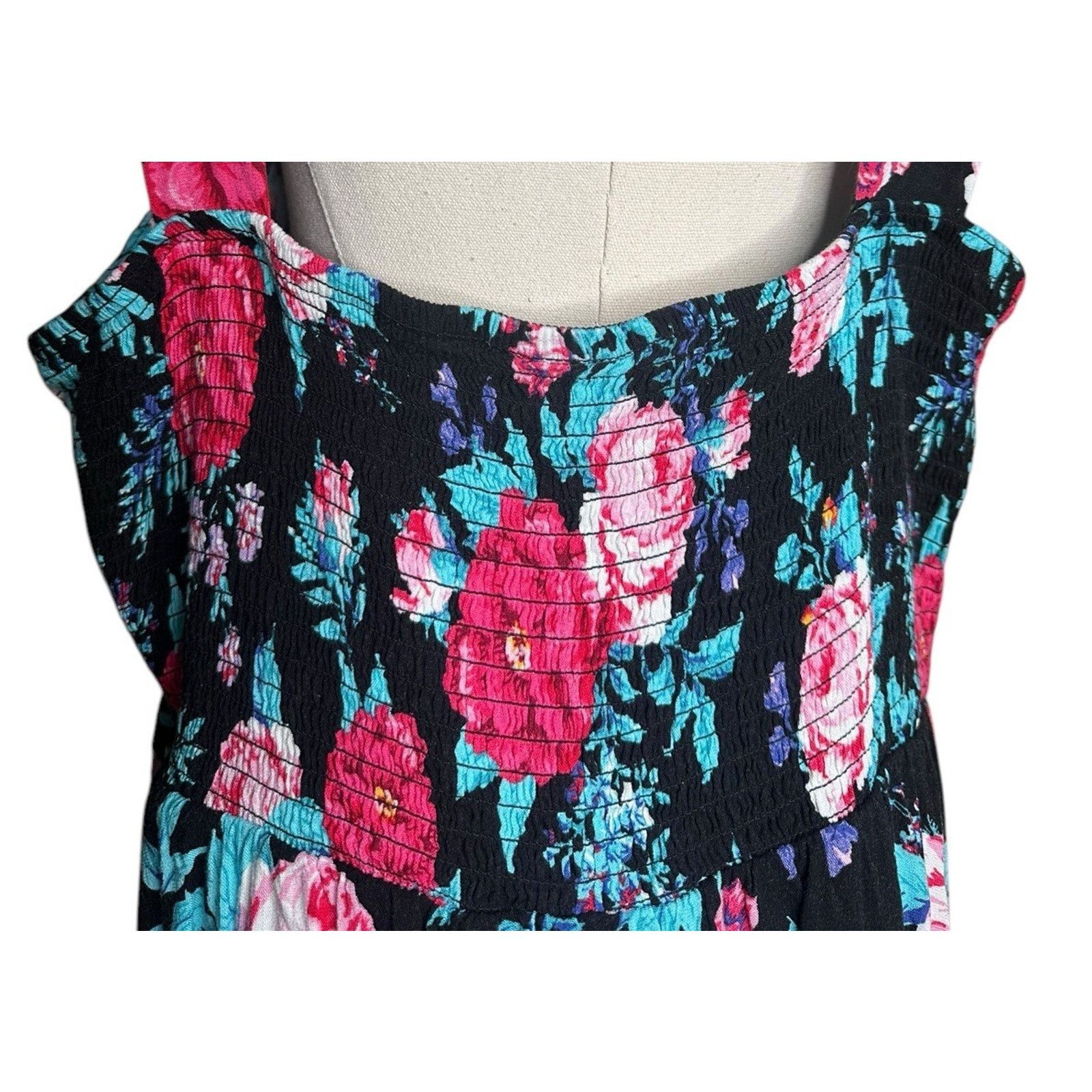 Other Plus Size TORRID Smocked Slub Tank Top 17325810 Size 3 3X Size 3XL / US 20-22 - 7 Thumbnail