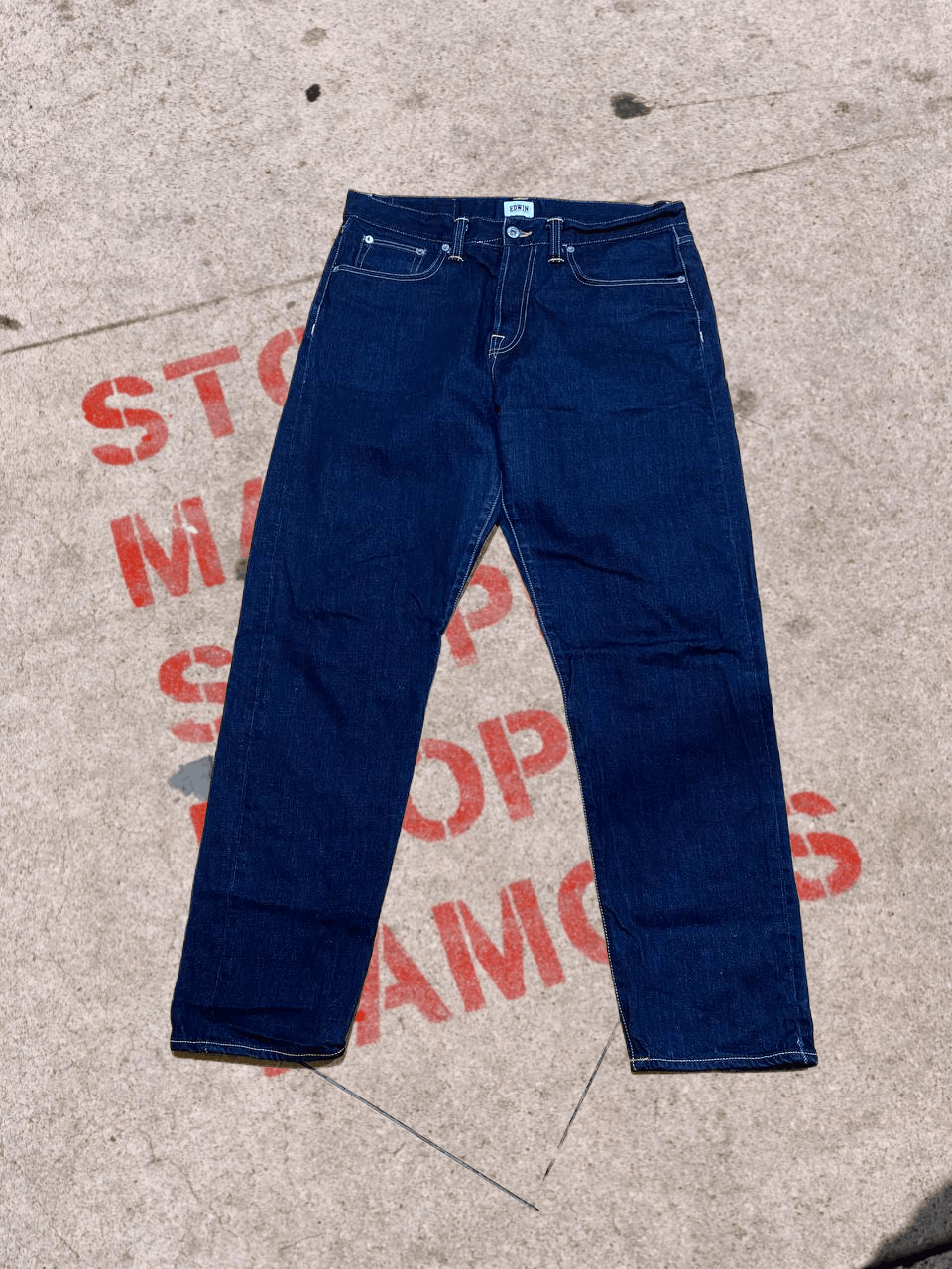 Japanese Brand Edwin Vintage Jeans Size US 34 / EU 50 - 1 Thumbnail