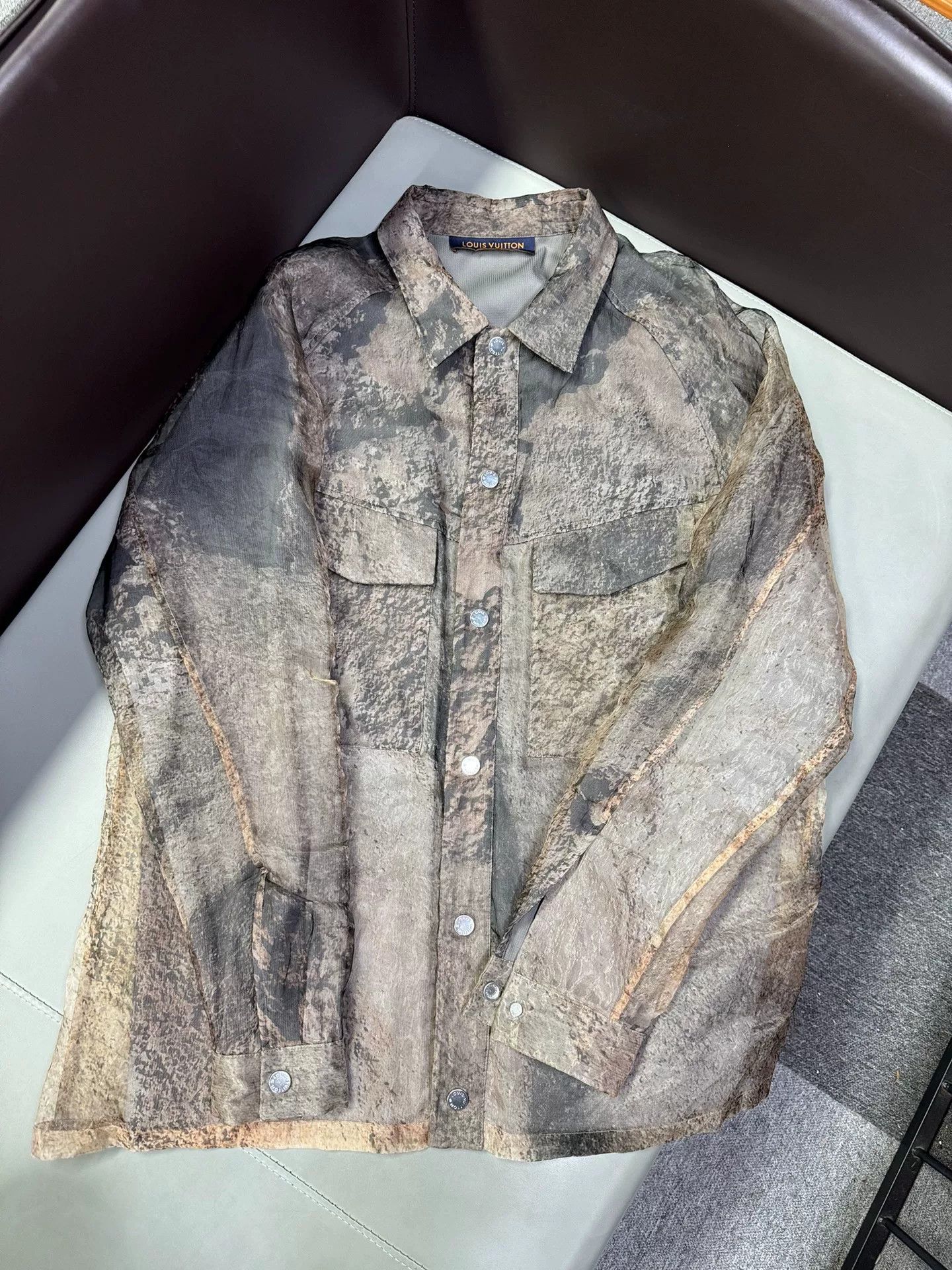 Louis Vuitton Louis Vuitton Organza Jacket Size US L / EU 52-54 / 3 - 1 Thumbnail